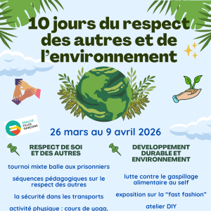 25-26 10 jours du respect des personnes et de l'environnement